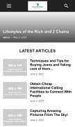 How superblogmedia.com looks like on a mobile device such as an iPhone.
