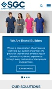 How superioruniformgroup.com looks like on a mobile device such as an iPhone.