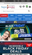 How superjeweler.com looks like on a mobile device such as an iPhone.