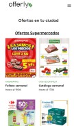 How supermercados.info looks like on a mobile device such as an iPhone.
