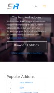 How superrepo.org looks like on a mobile device such as an iPhone.