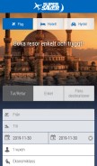 How supersavertravel.se looks like on a mobile device such as an iPhone.