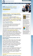 How surveysystem.com looks like on a mobile device such as an iPhone.