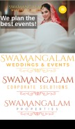 How swamangalam.com looks like on a mobile device such as an iPhone.