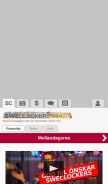 How sweclockers.com looks like on a mobile device such as an iPhone.