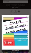 How swingdesign.com looks like on a mobile device such as an iPhone.