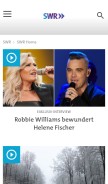 How swr.de looks like on a mobile device such as an iPhone.
