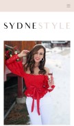 How sydnestyle.com looks like on a mobile device such as an iPhone.