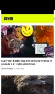 How syfy.com looks like on a mobile device such as an iPhone.