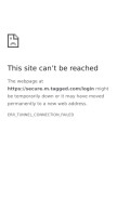 How taggedmail.com looks like on a mobile device such as an iPhone.