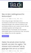How taglichphotos.com looks like on a mobile device such as an iPhone.