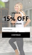 How tailactivewear.com looks like on a mobile device such as an iPhone.
