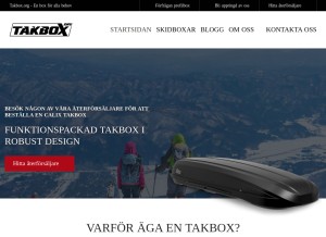 How takbox.org looks like on a tablet such as an iPad.