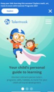 How talentnook.com looks like on a mobile device such as an iPhone.