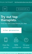 How talktoivy.com looks like on a mobile device such as an iPhone.