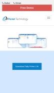 How tallyerp9uae.com looks like on a mobile device such as an iPhone.