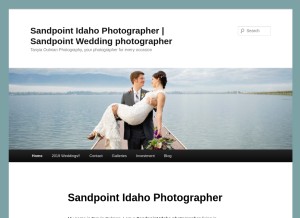 How tanyiaoulmanphotography.com looks like on a tablet such as an iPad.