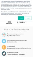 How target2sell.com looks like on a mobile device such as an iPhone.