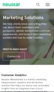 How targusinfo.com looks like on a mobile device such as an iPhone.