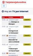 How tarjetarojatvonline.com looks like on a mobile device such as an iPhone.