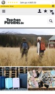 How taschenparadies.de looks like on a mobile device such as an iPhone.