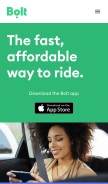 How taxify.eu looks like on a mobile device such as an iPhone.