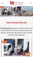 How taxitai.org looks like on a mobile device such as an iPhone.