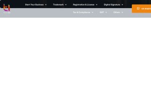 How taxxinn.com looks like on a tablet such as an iPad.
