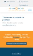 How tbc.net looks like on a mobile device such as an iPhone.