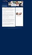 How tbiztravel.com looks like on a mobile device such as an iPhone.