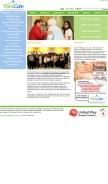 How tcare.ca looks like on a mobile device such as an iPhone.