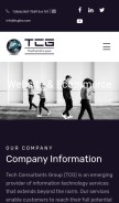How tcgitw.com looks like on a mobile device such as an iPhone.