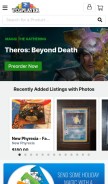 How tcgplayer.com looks like on a mobile device such as an iPhone.