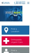How tcomn.com looks like on a mobile device such as an iPhone.