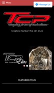 How tcpor.com looks like on a mobile device such as an iPhone.