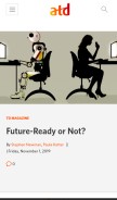 How td.org looks like on a mobile device such as an iPhone.