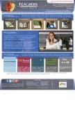 How teacherstestprep.com looks like on a mobile device such as an iPhone.