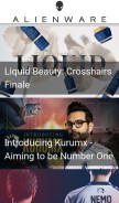 How teamliquid.com looks like on a mobile device such as an iPhone.