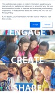 How tech4learning.com looks like on a mobile device such as an iPhone.