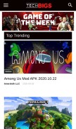 How techbigs.com looks like on a mobile device such as an iPhone.
