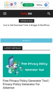 How techly360.com looks like on a mobile device such as an iPhone.