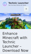 How techniclaunch.net looks like on a mobile device such as an iPhone.