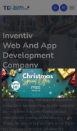 How technoderivation.com looks like on a mobile device such as an iPhone.