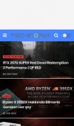 How technopat.net looks like on a mobile device such as an iPhone.