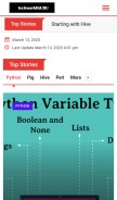 How techworldguru.com looks like on a mobile device such as an iPhone.