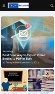 How techybullion.com looks like on a mobile device such as an iPhone.