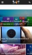 How techyv.com looks like on a mobile device such as an iPhone.