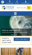 How tecoenergy.com looks like on a mobile device such as an iPhone.