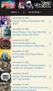 How teenlibrariantoolbox.com looks like on a mobile device such as an iPhone.