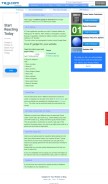 How tejji.com looks like on a mobile device such as an iPhone.